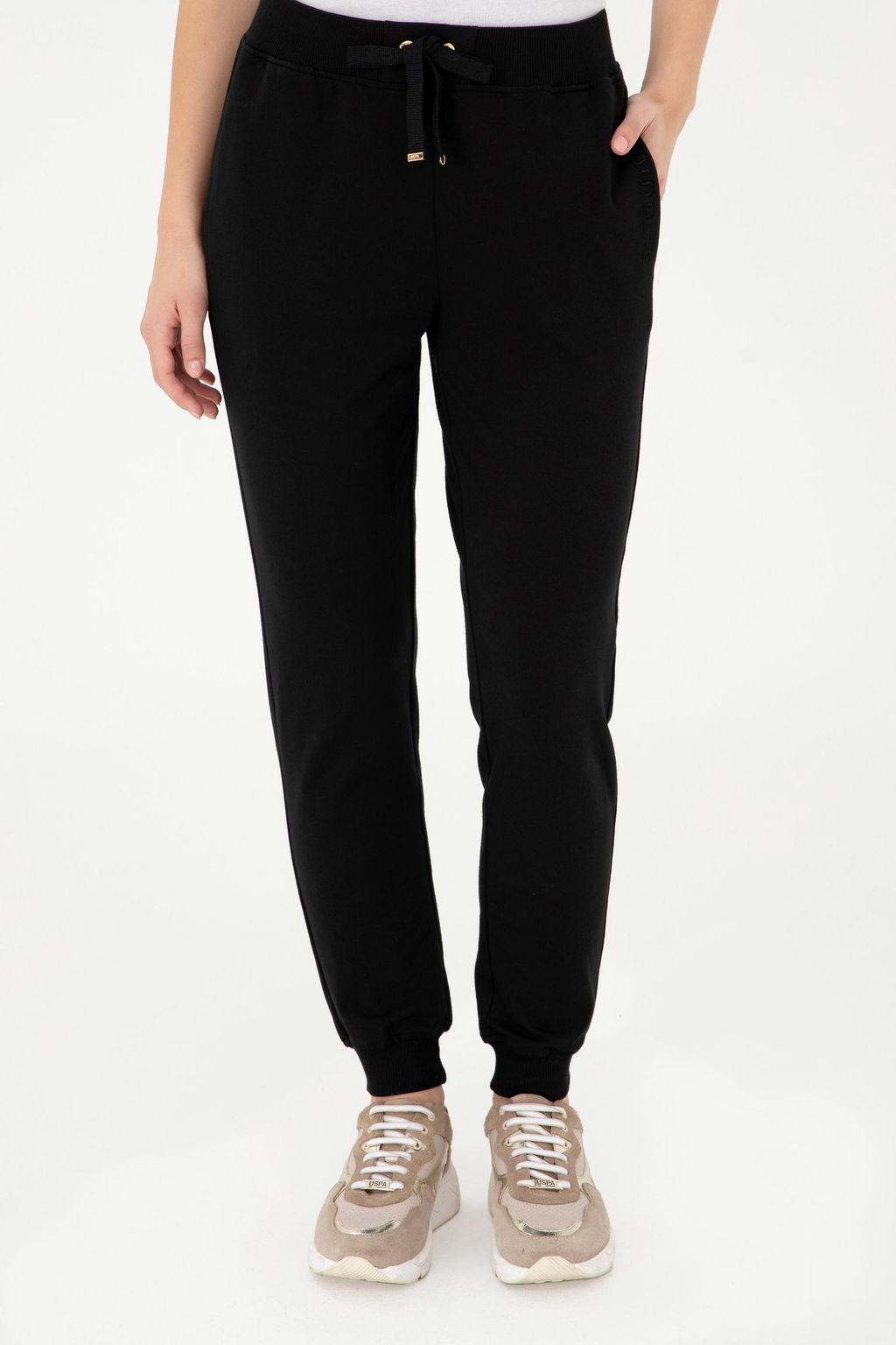 Женские черные спортивные штаны Неожиданная скидка в корзине - U.s. polo assn фото 2
