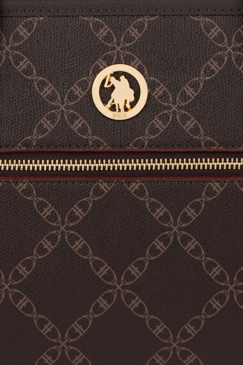 Женская коричневая сумка через плечо Неожиданная скидка в корзине - U.s. polo assn фото 7