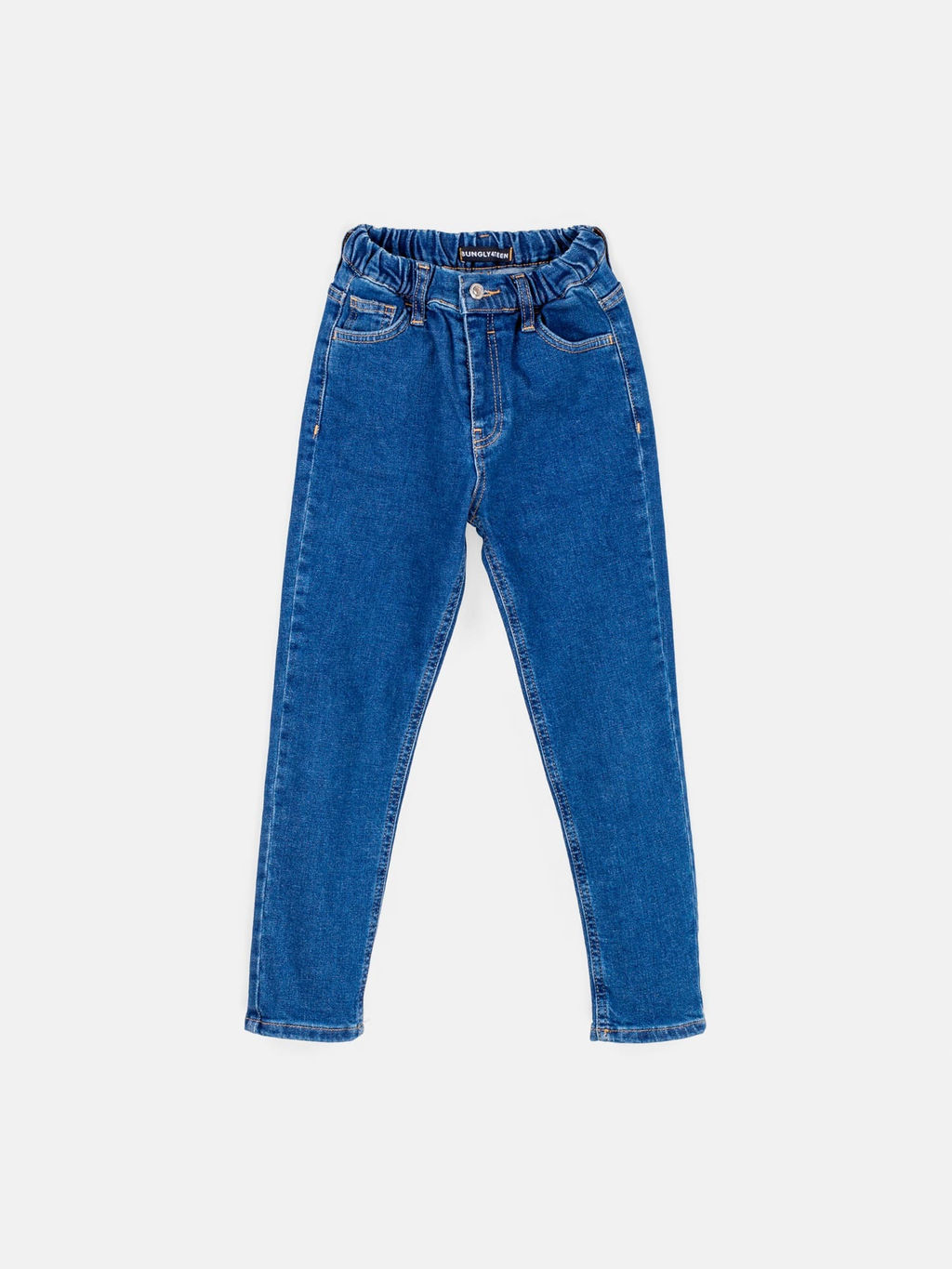 Джинсы regular fit Cиние подростковые