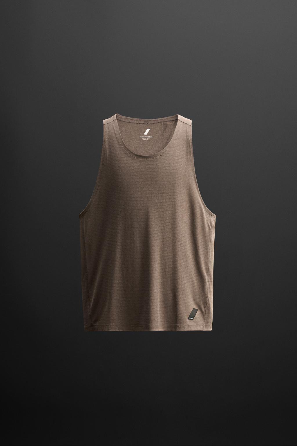 TANK TRAINING T-SHIRT - Zara фото 10