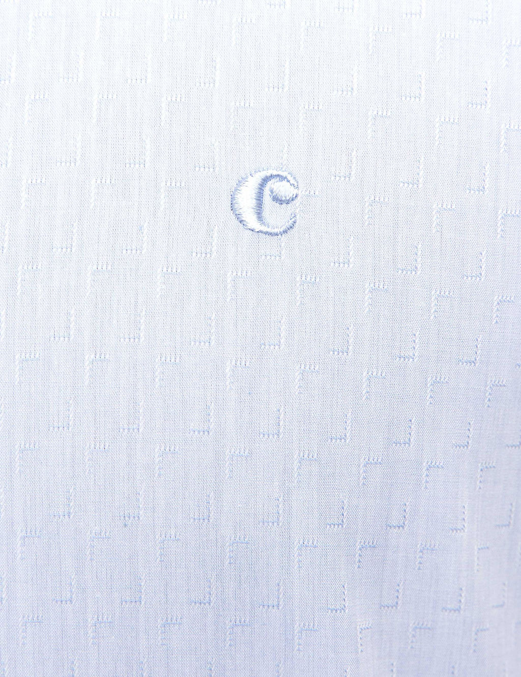 Голубая зауженная рубашка с длинным рукавом - Cacharel фото 4