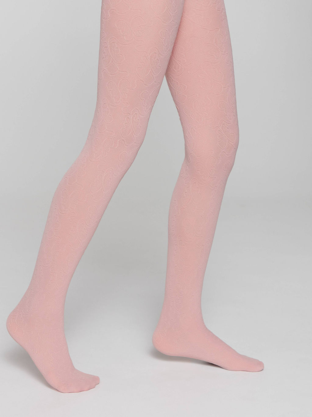 CONTE Плотные эластичные колготки из микрофибры DAISY dusty rose - Conte elegant фото 2