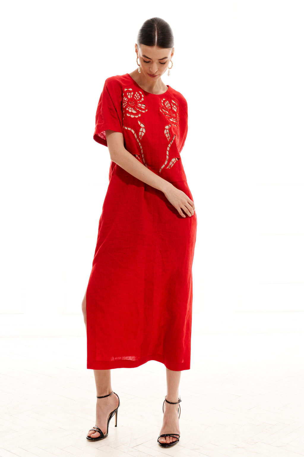 Платье 1990 (Лен - 100%) - Elletto фото 4