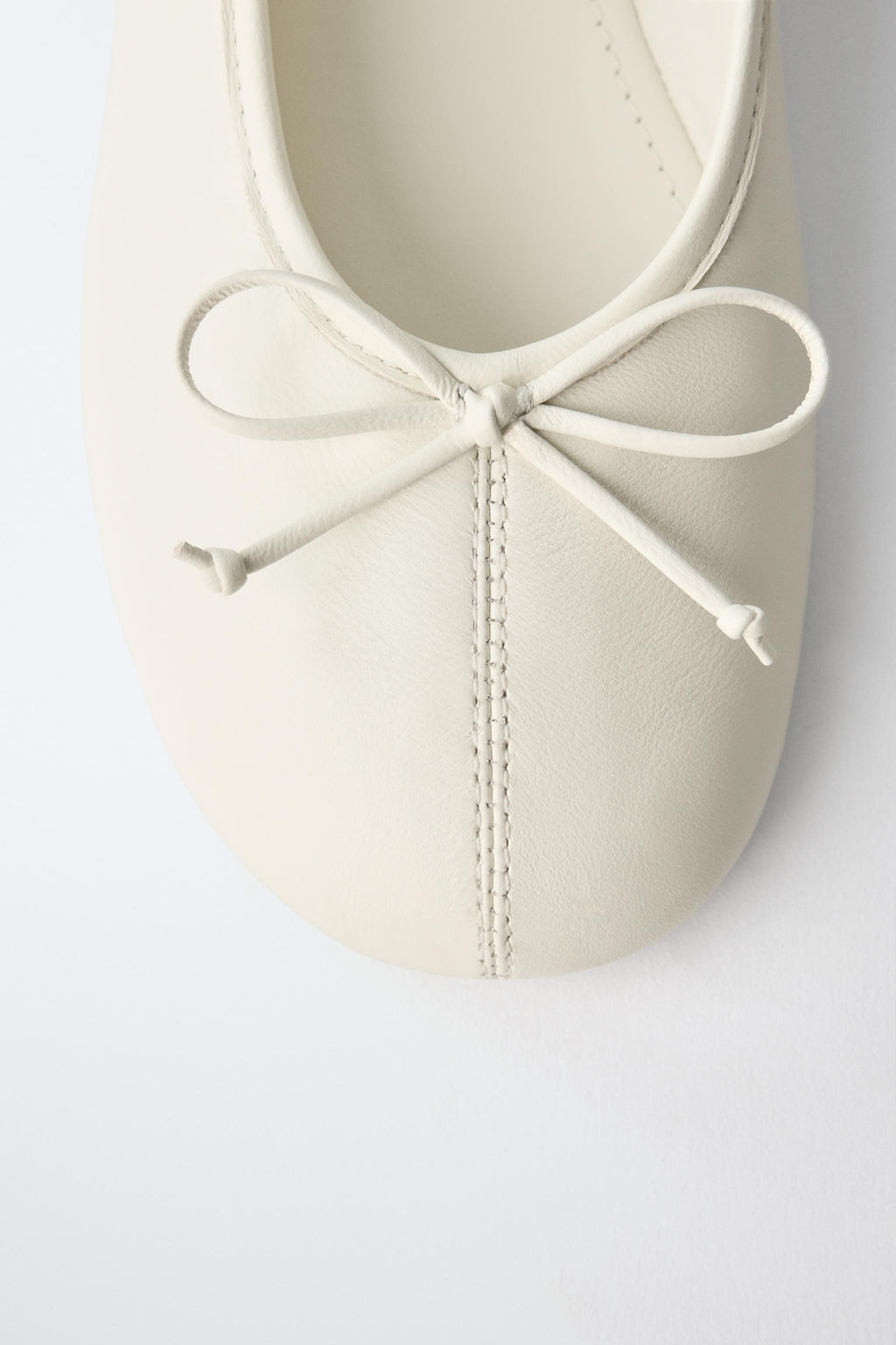 BAILARINA PIEL / Blanco - Zara фото 6