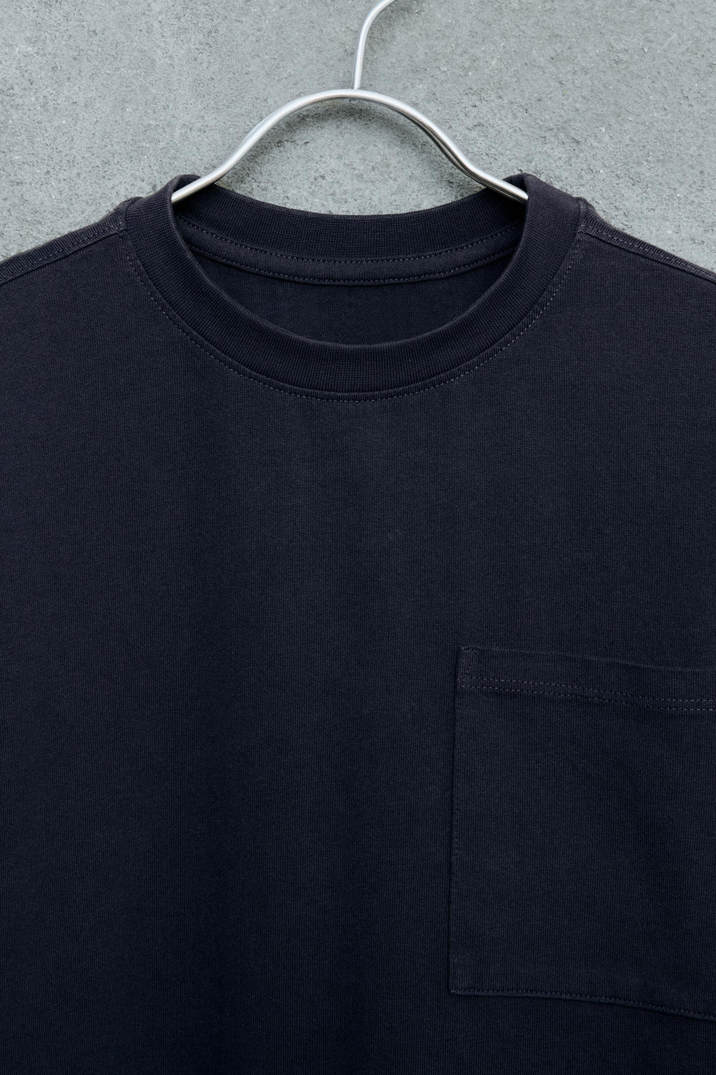 STORIESZ - CAMISETA HEAVY WEIGHT BOLSILLO / Marino - Zara фото 3