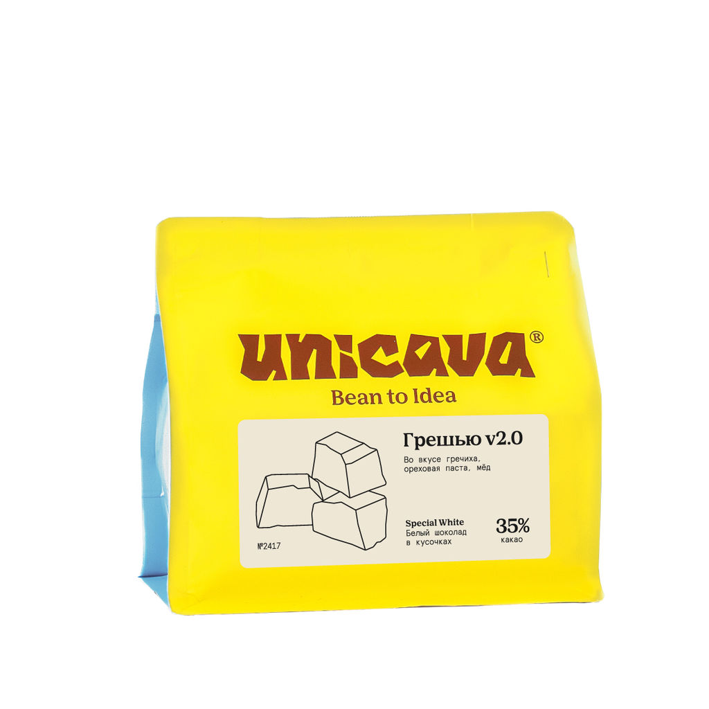 Грешью v2.0, белый шоколад 35 %