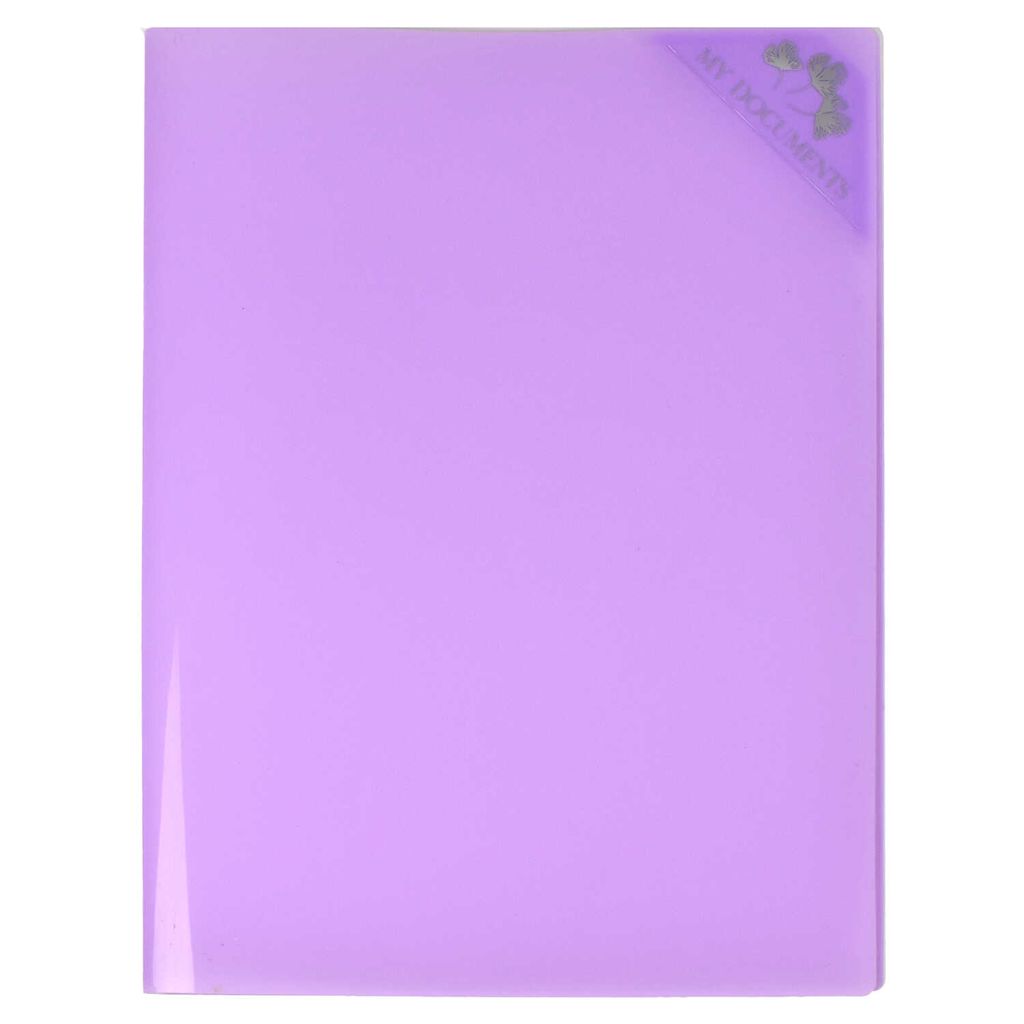 Папка для документов пластиковая арт. 53244/ 12 ФИОЛЕТОВЫЙ