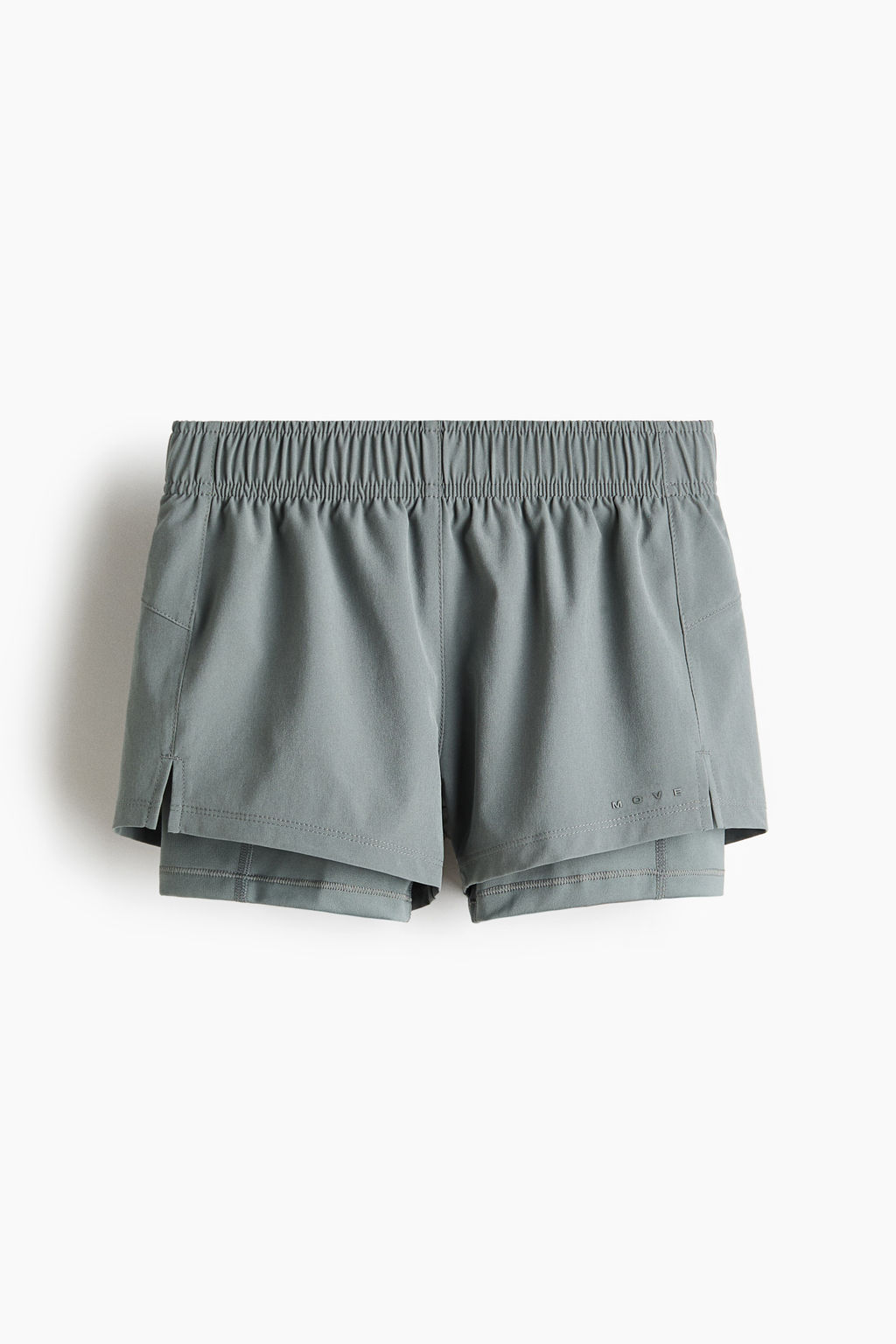 Pantal?n corto de running DryMove de doble capa - H&m фото 4