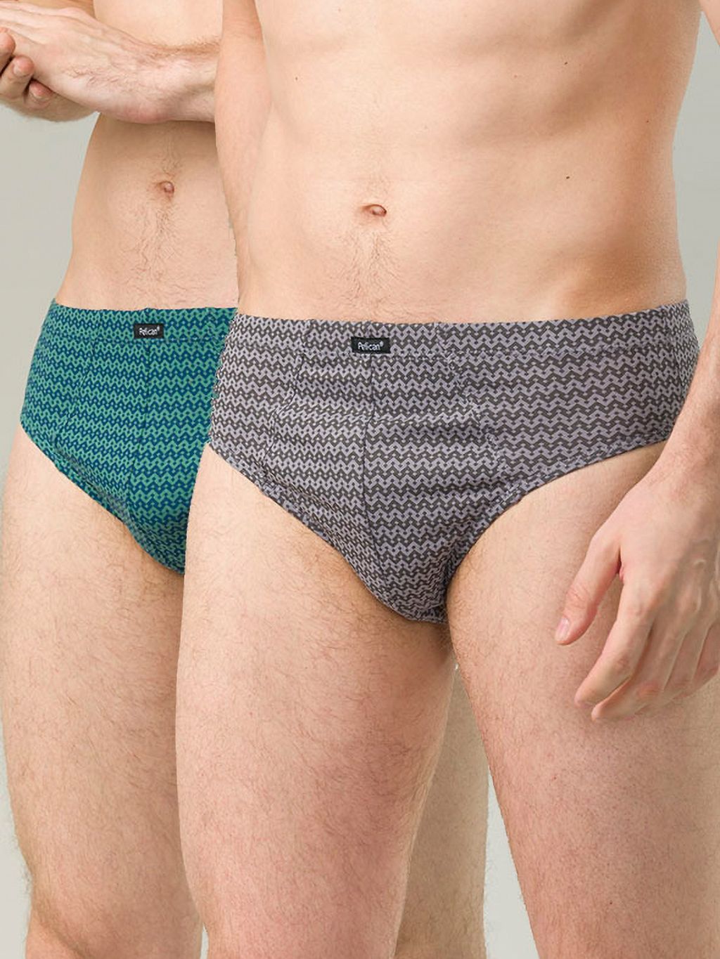 PELICAN, трусы мужские, Зеленый/синий  фото 6