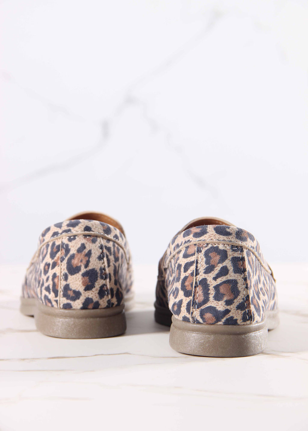 Лоферы туфли 170.2614be. бежевый леопард