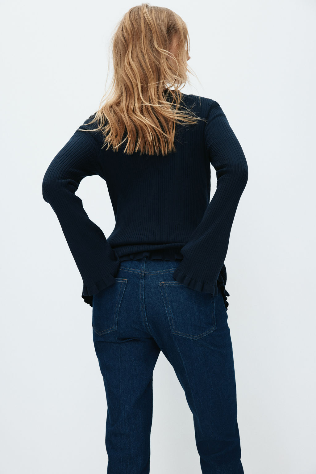 MAMA Slim Straight Ankle Jeans - H&m фото 4