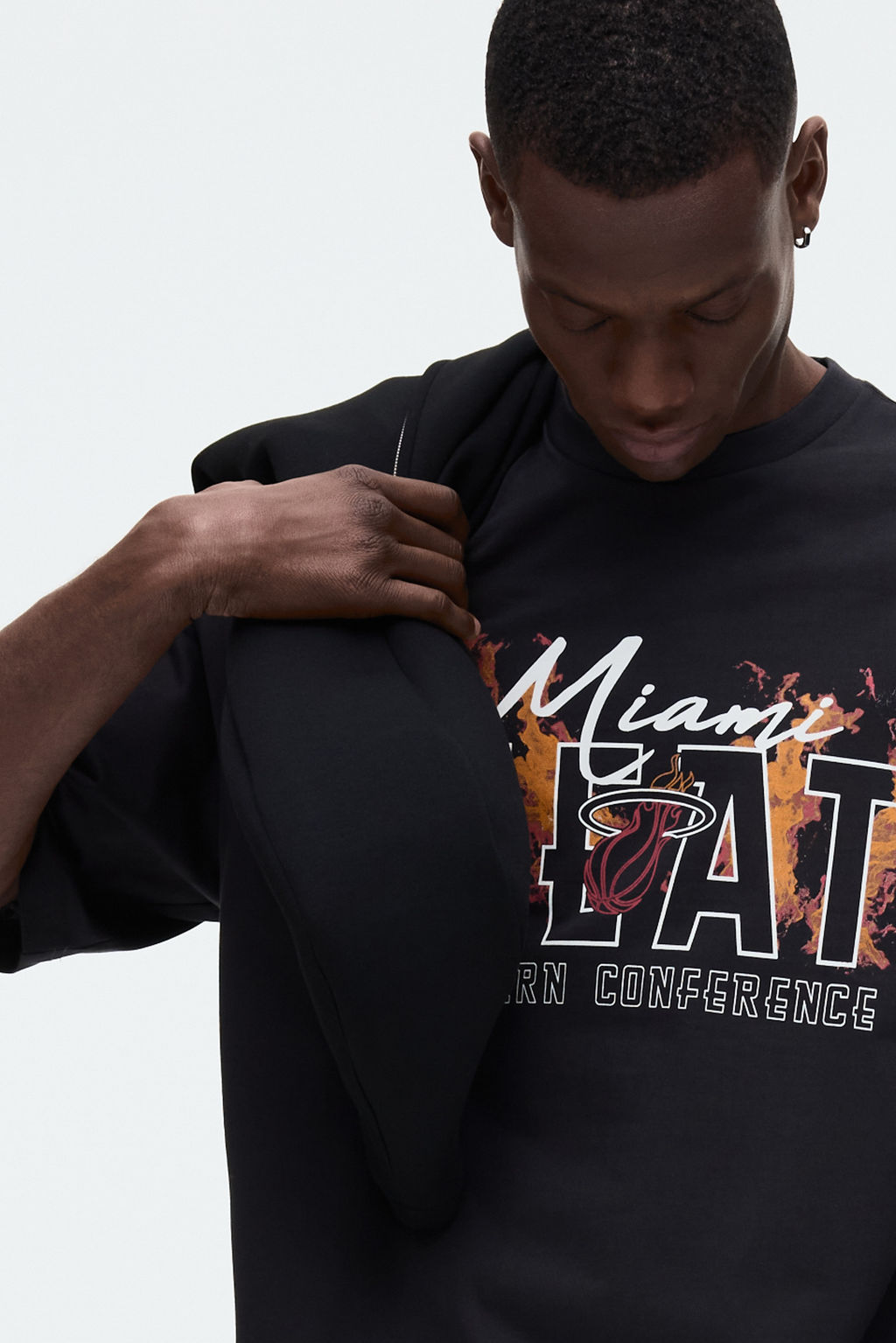 Camiseta con estampado Oversized Fit - H&m фото 5