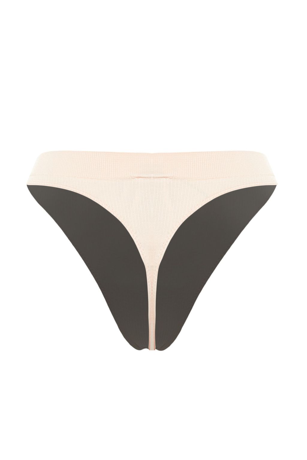 Trendyolmilla Kahverengi-Nude 2li Paket Seamless/Dikissiz Tanga Orme Kulot THMAW23KU00139  фото 21