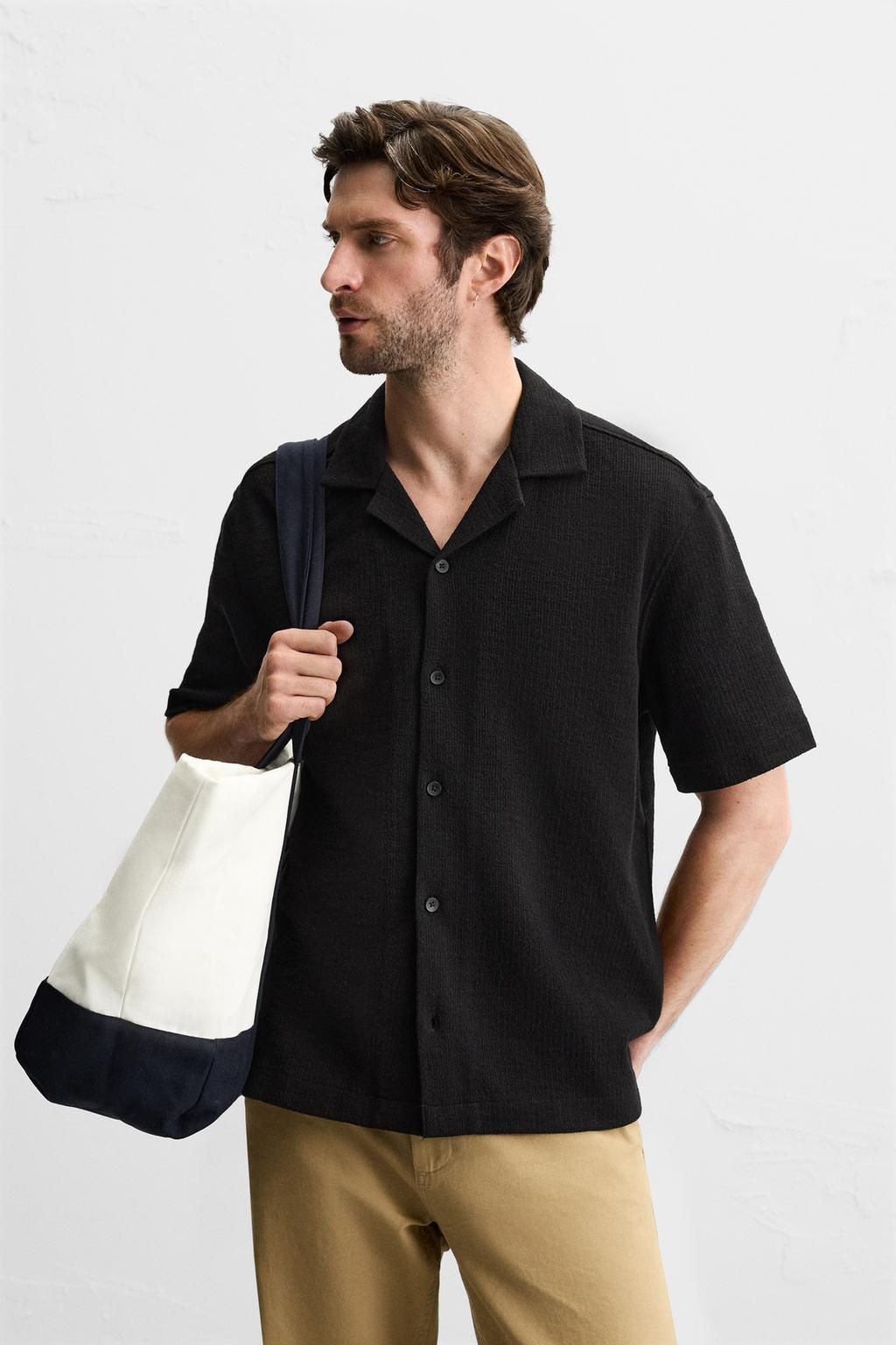 TEXTURED SHIRT - Zara фото 10