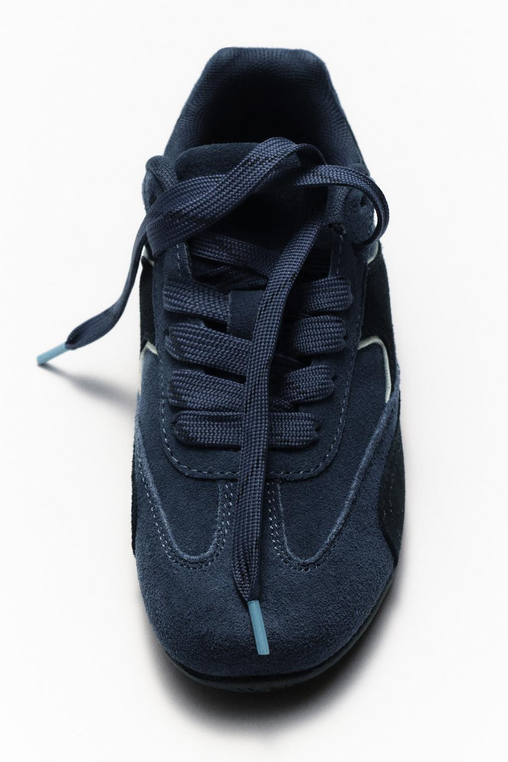 LEATHER SNEAKERS - Zara фото 8