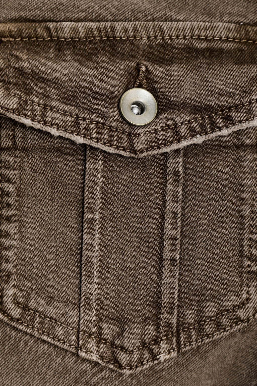 JEANS TRF BOOTCUT TIRO BAJO / Marr?n