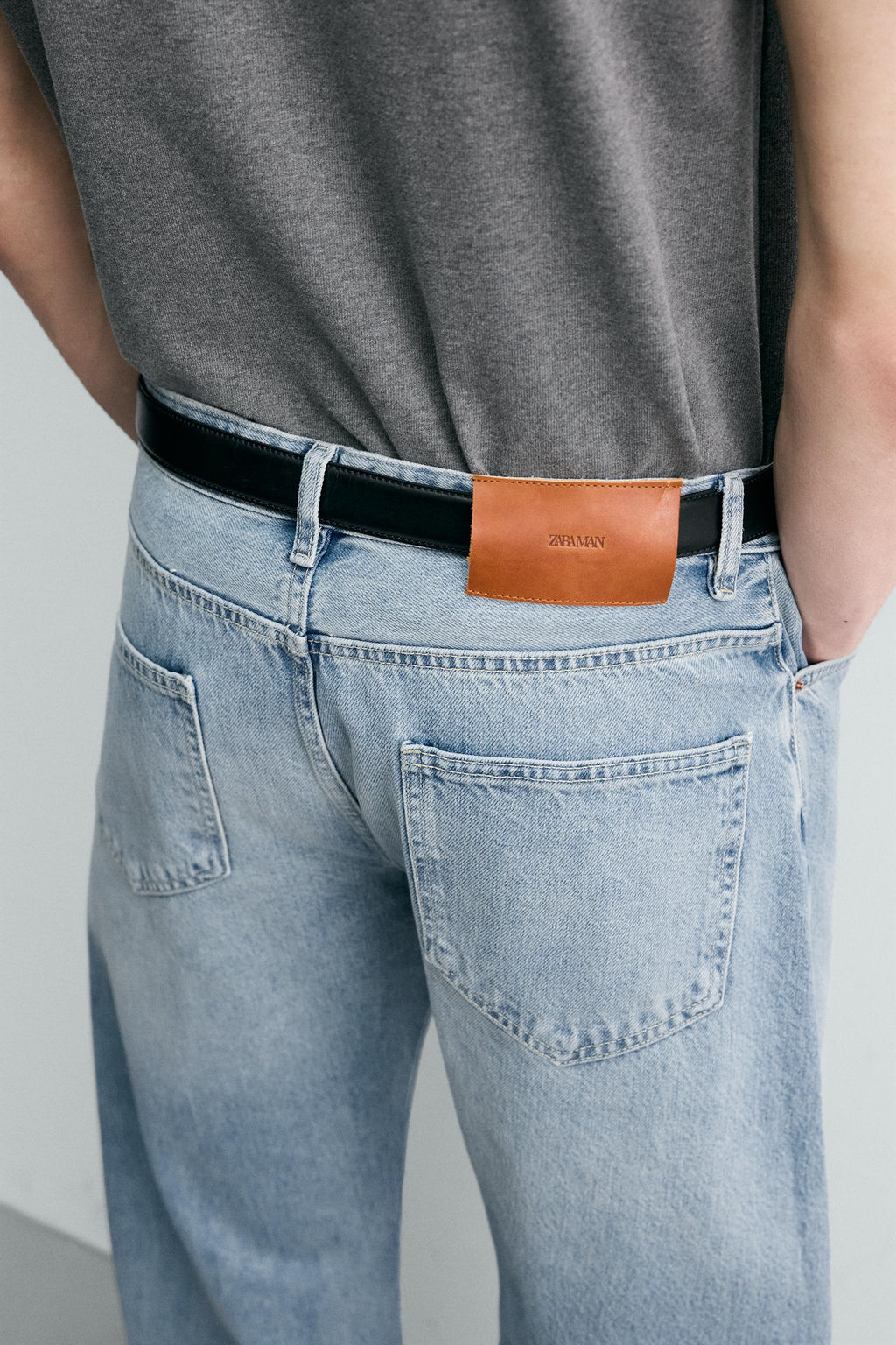JEANS RELAXED BARREL FIT / Azul claro - Zara фото 6