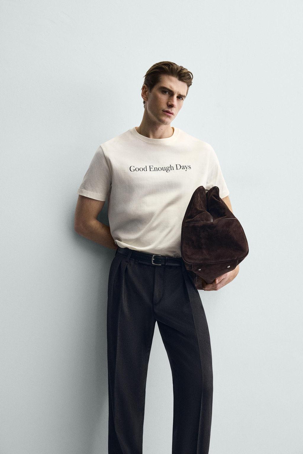 CAMISETA TEXTO ESTAMPADO / Crudo - Zara фото 16