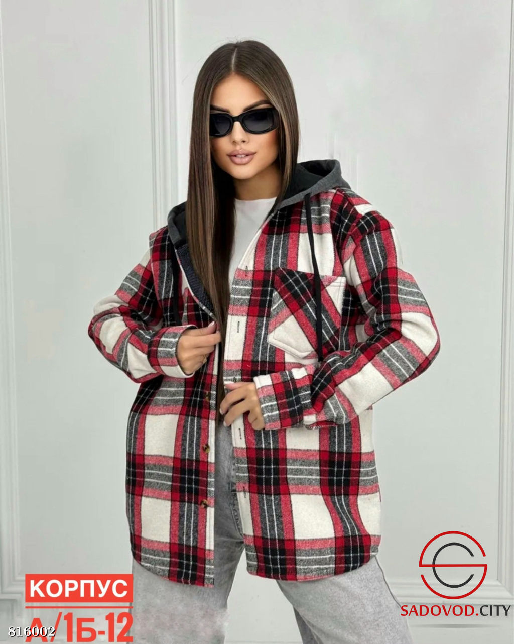 Рубашка женская с капюшоном - Bruno фото 5