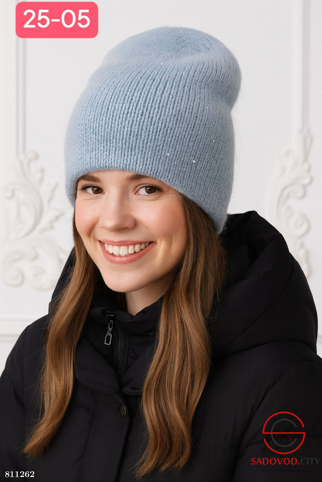 Шапка женская из ангоры