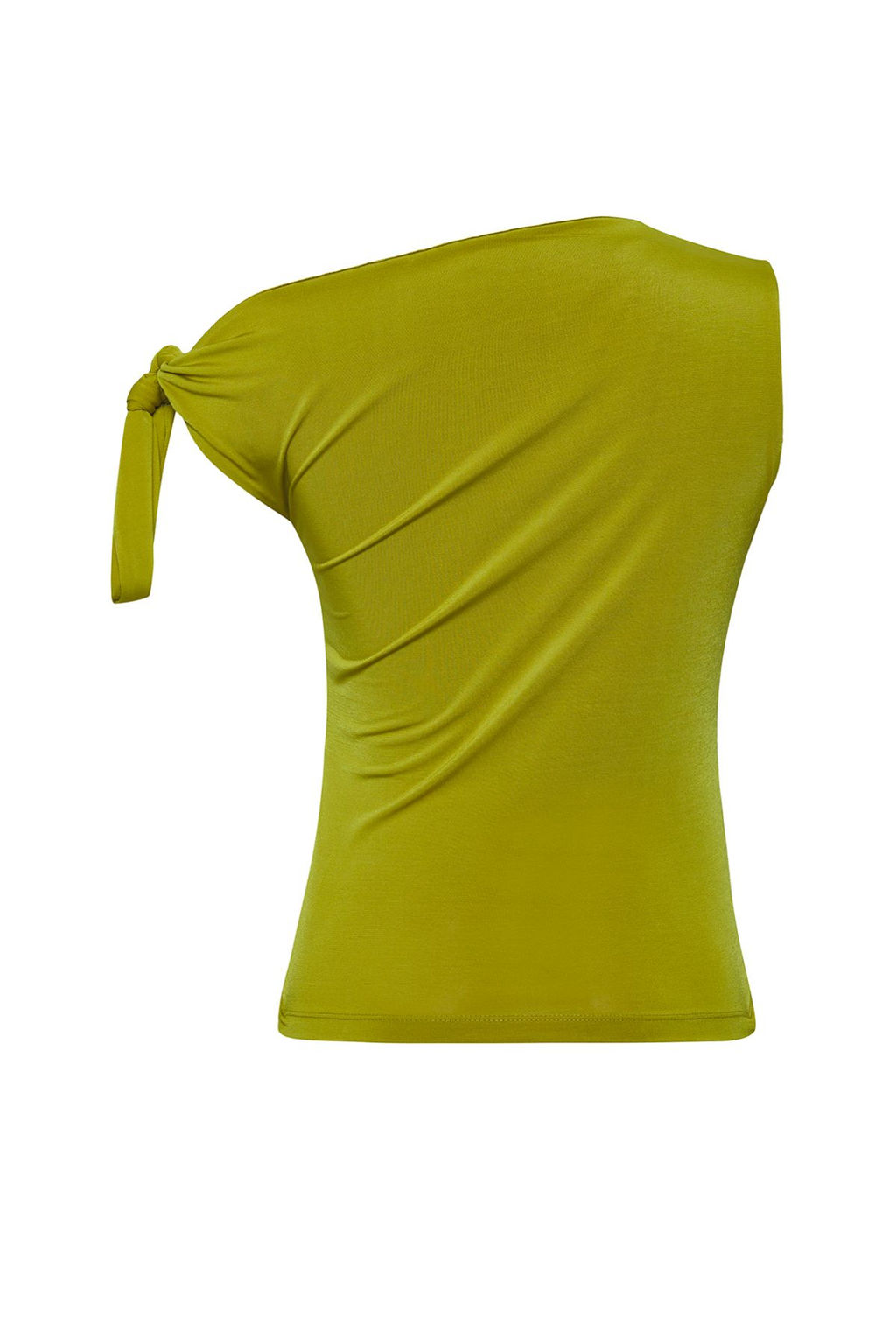 Trendyolmilla Siyah Asimetrik Yaka Baglama Detayl? Esnek Orme Bluz TWOSS25BZ00400 фото 6