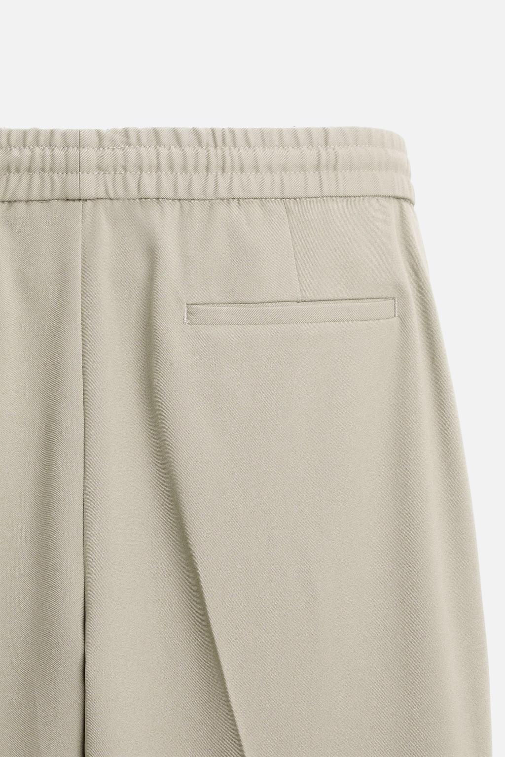 ZARA COMFORT FIT JOGGER BEL PANTOLON  фото 23