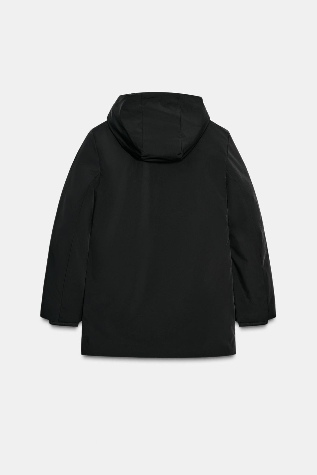 WATER-REPELLENT AND WINDPROOF PUFFER JACKET WITH HOODIE - Zara фото 6