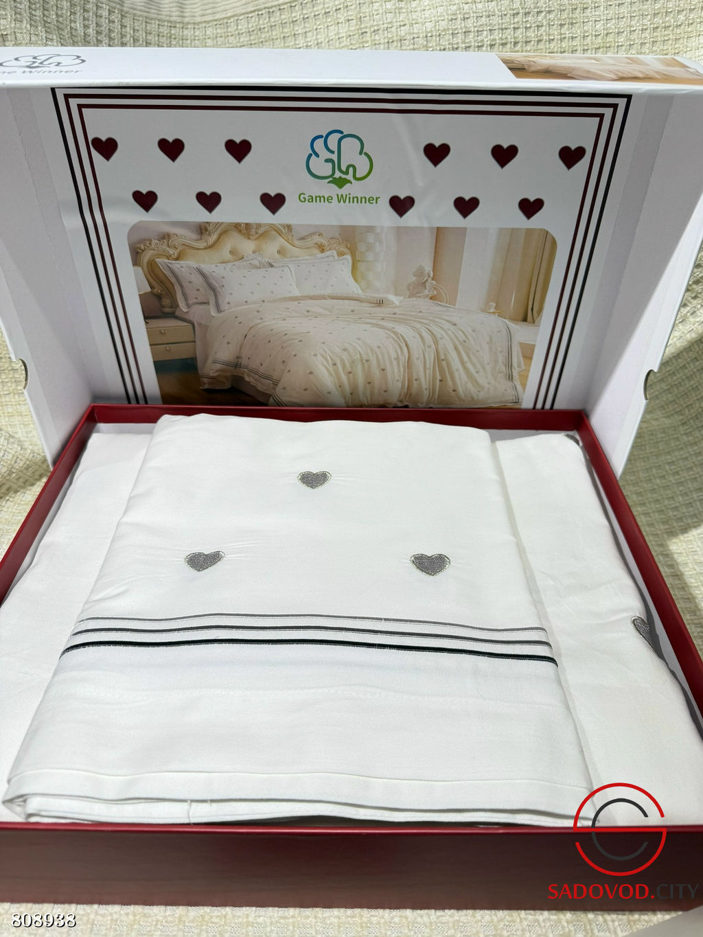 Комплект постельного белья из хлопка