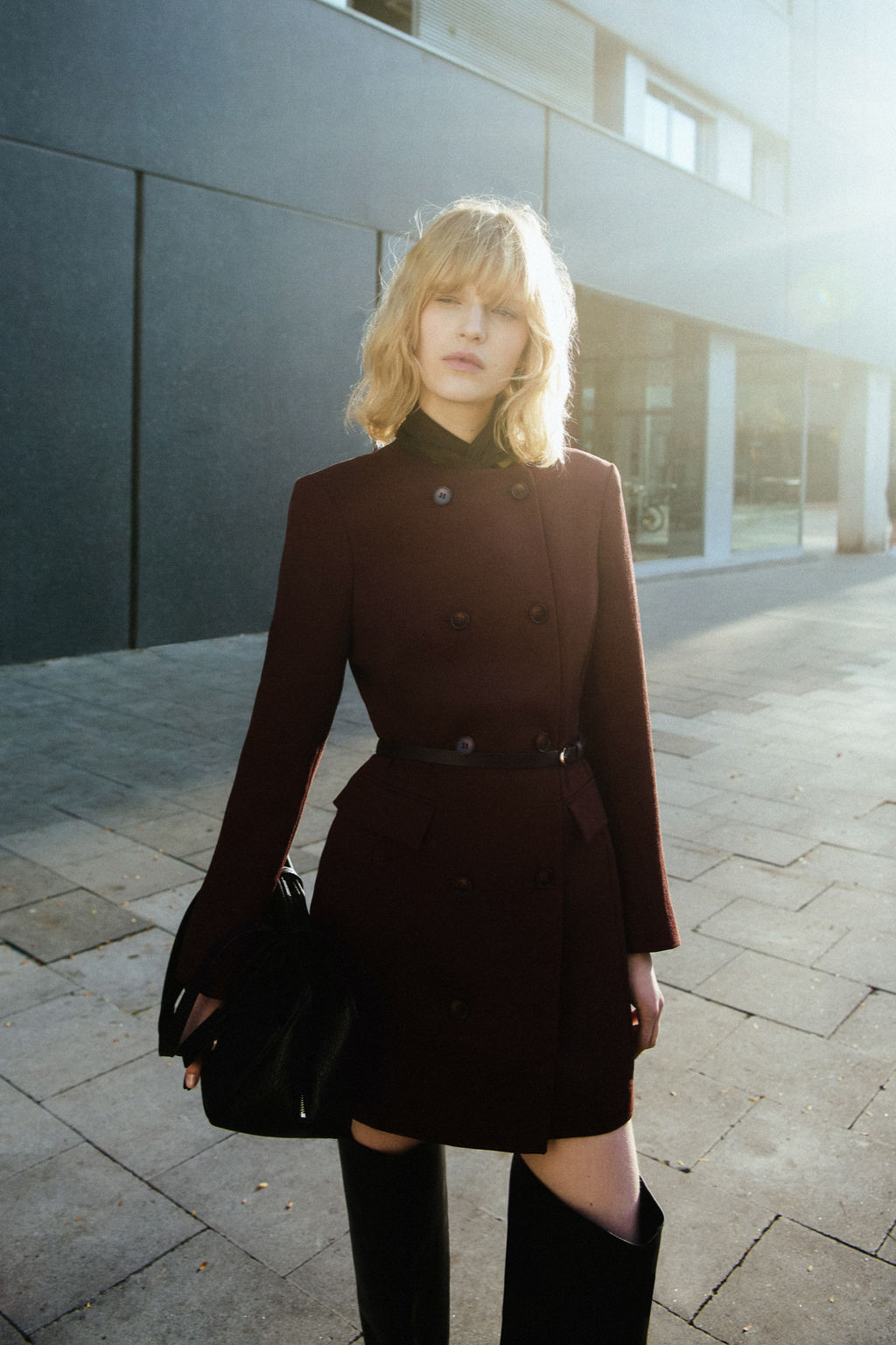 Vestido blazer cruzado - H&m фото 3