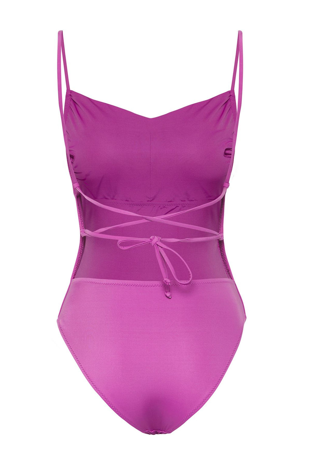 TRENDYOLMILLA Mor Straplez S?rt Dekolteli Regular Mayo TBESS25MA00020  фото 6