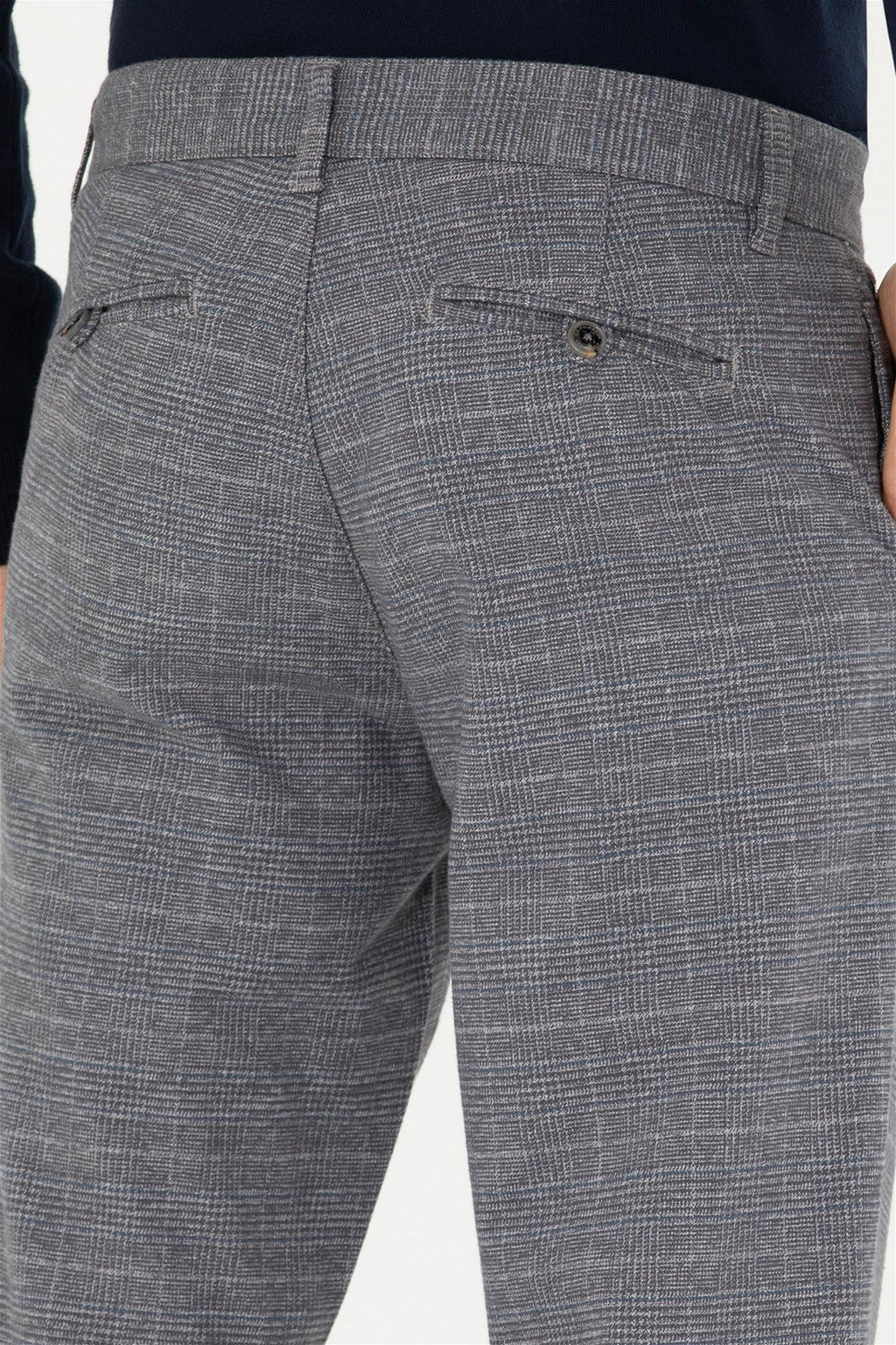 Мужские серые брюки из плотной ткани - U.s. polo assn фото 14