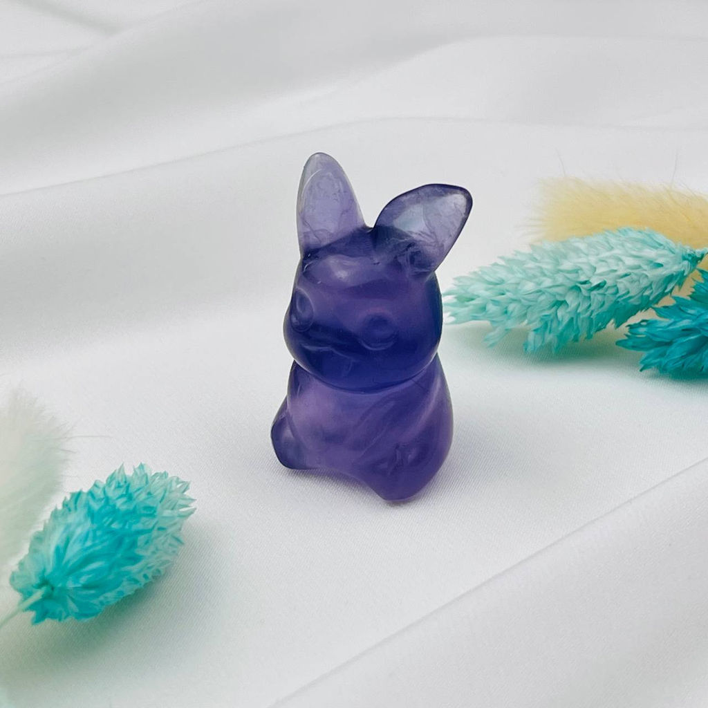 Фигурка резная Пикачу из Флюорита - Радуга самоцветов фото 3