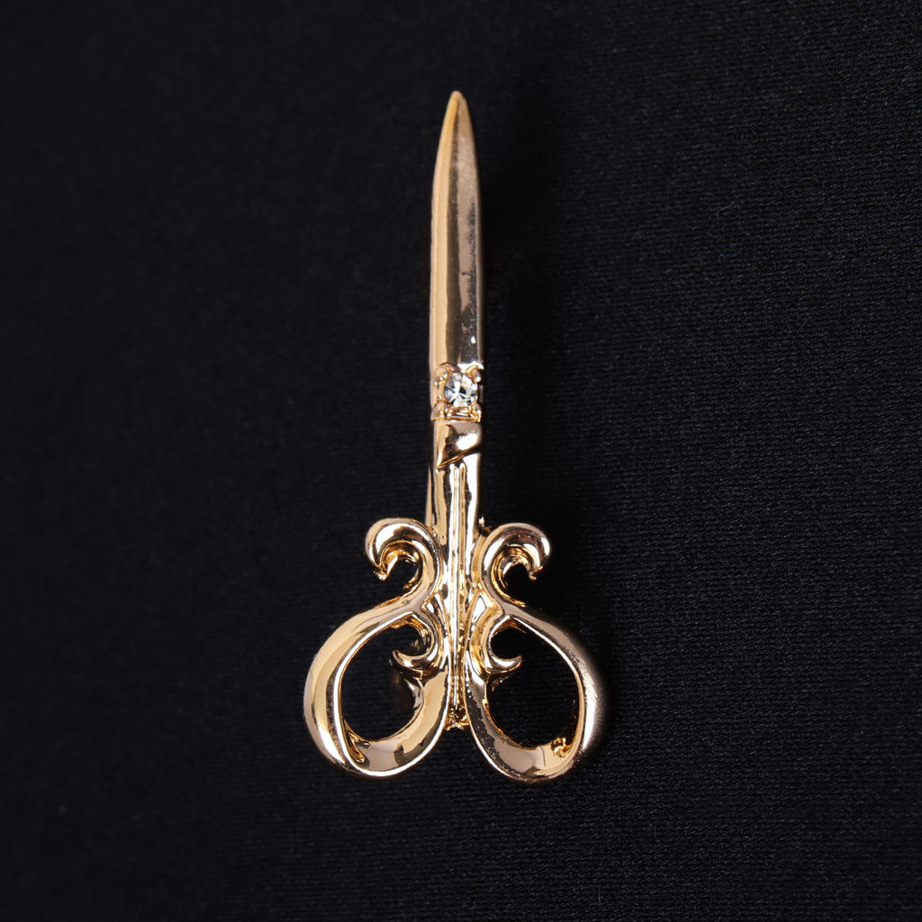 Брошь Ножницы / 3135 /уп 12/