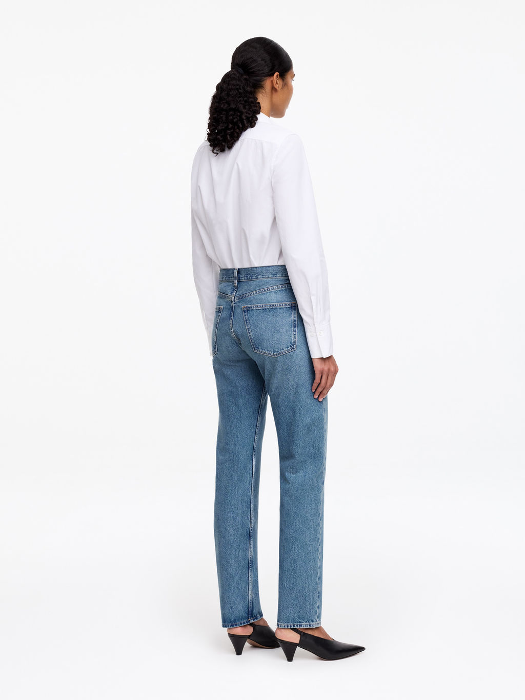 Vaqueros straight SNOW - H&m фото 8