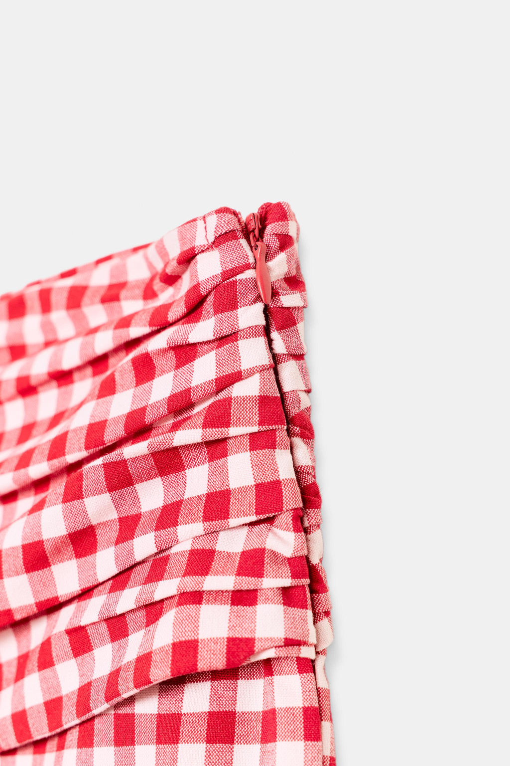 PALTAL?N CAPRI CUADRO VICHY / Rojo / Blanco - Zara фото 5