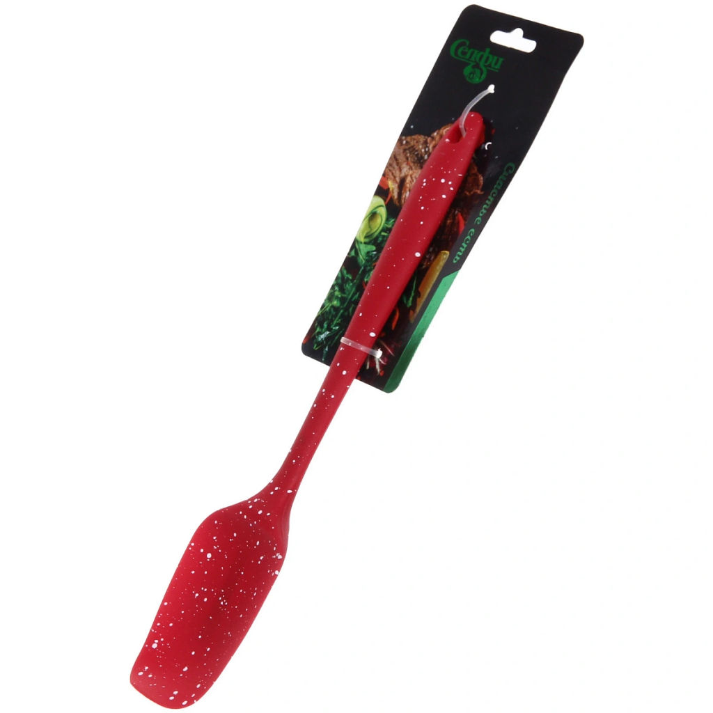 Цена за 2 шт. Лопатка кухонная силиконовая "Bon appetit" узкая