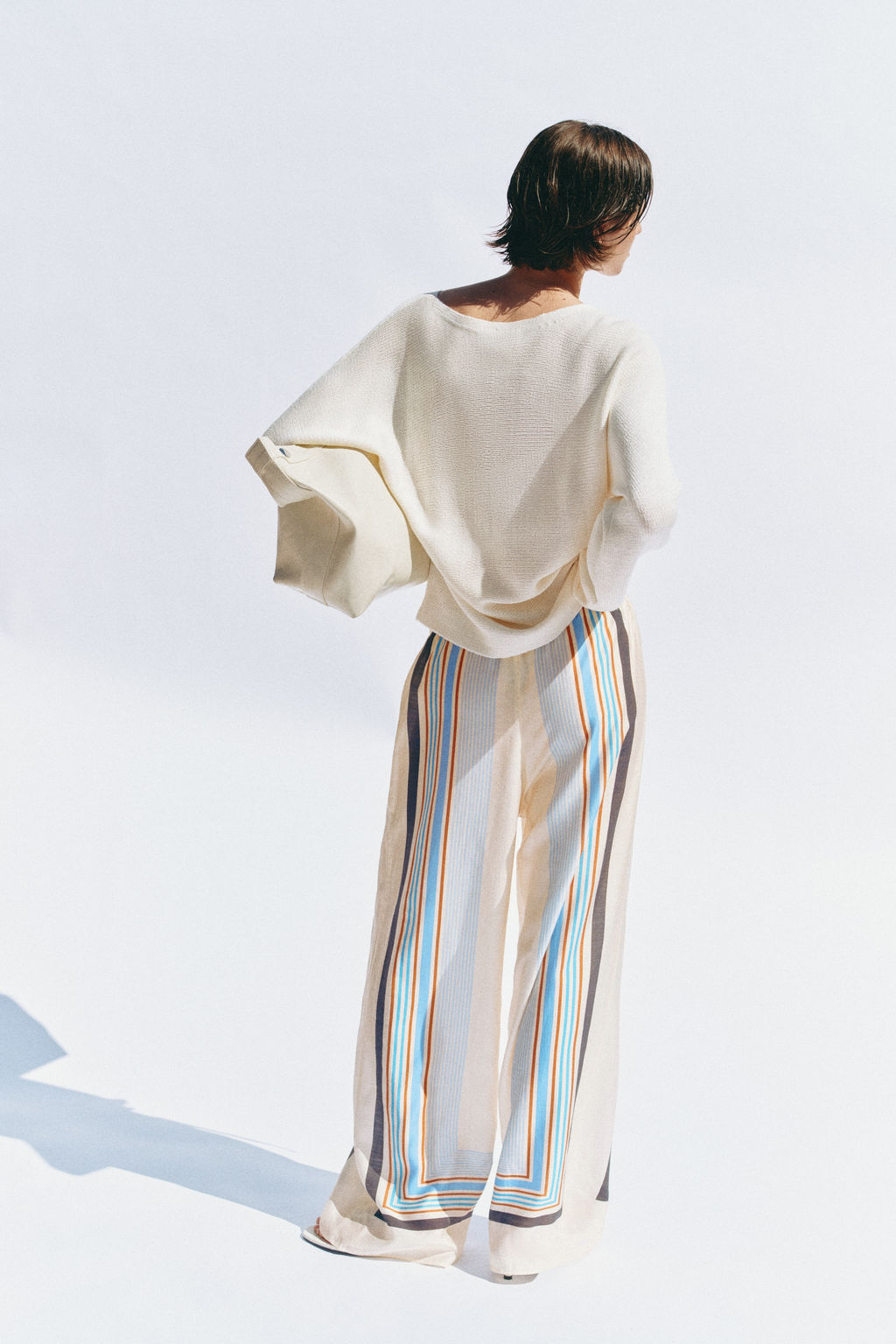 Wide drawstring trousers - H&m фото 7