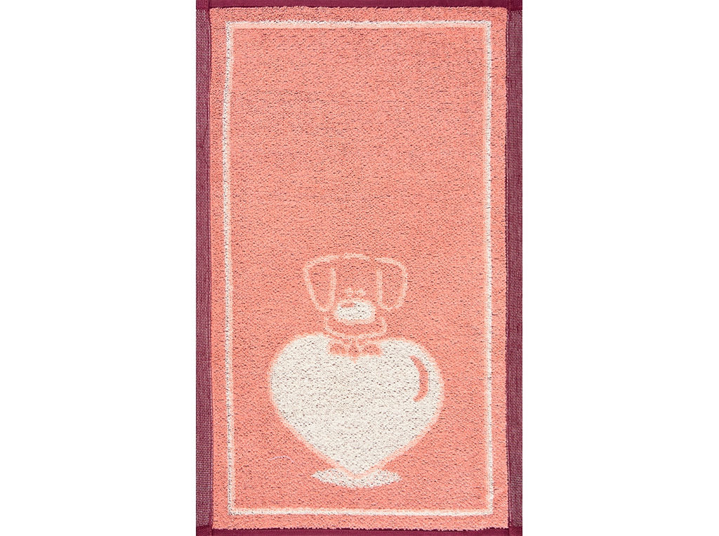 1с105.413ж1 Соты и пчелка (коралл3) Полотенце махровое 50х30 см - Текс-дизайн фото 287