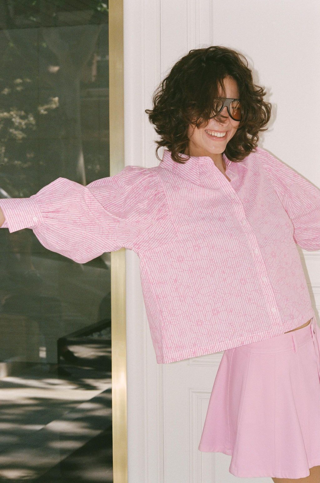 FALDA PANTAL?N EVAS? / Rosa