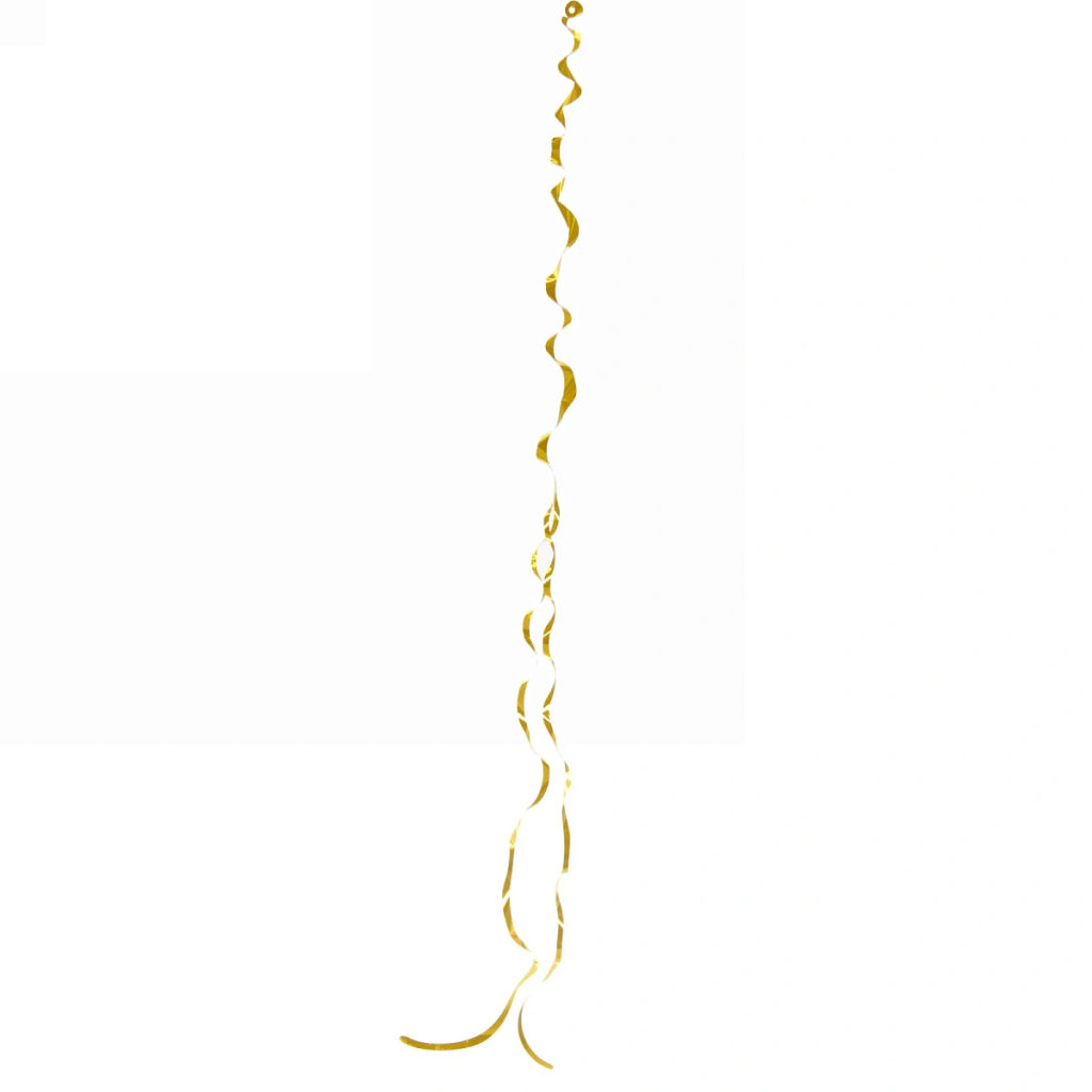 Подвесное украшение "Счастливый день" d-13 см, h - 80см Глянец, шампань