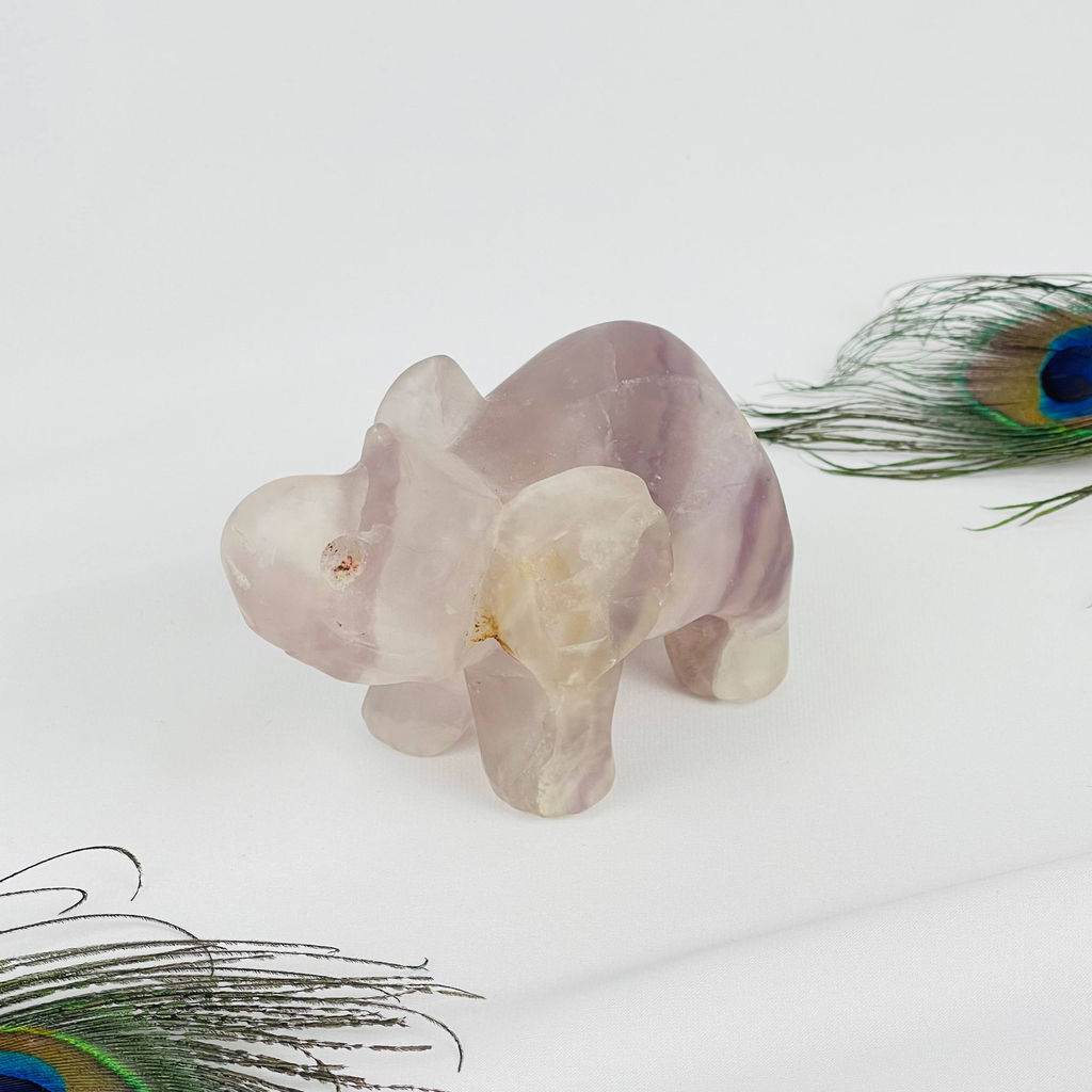 Фигурка Слон из Флюорита