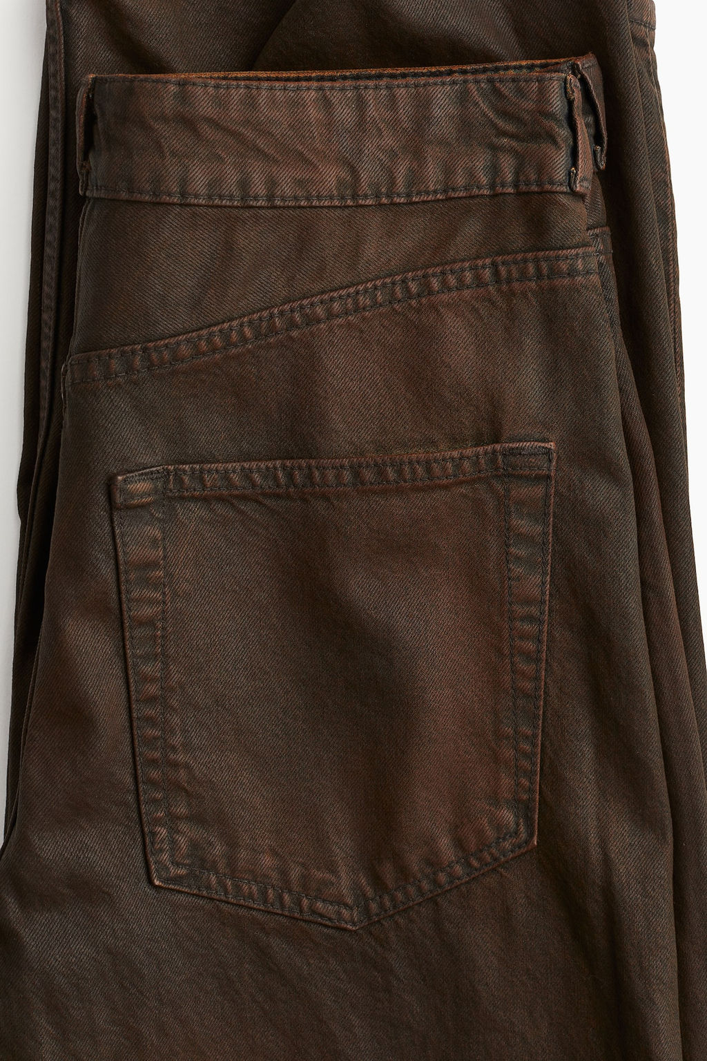 Pantalon revestido de sarga - H&m фото 7