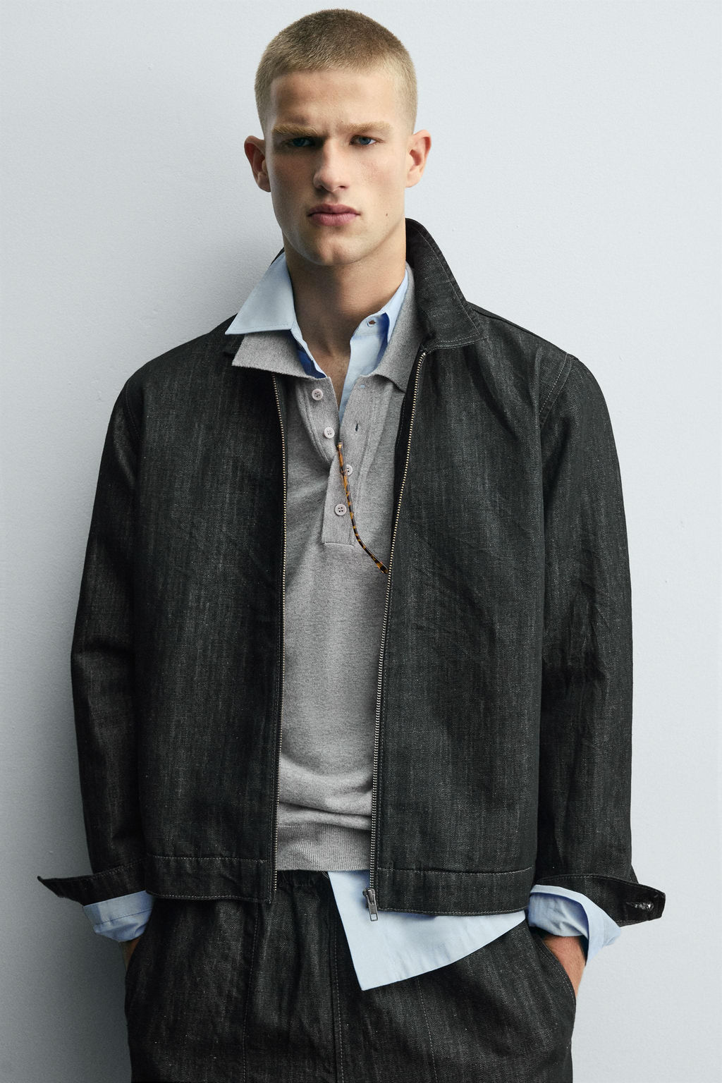 RELAXED FIT DENIM JACKET - Zara фото 5