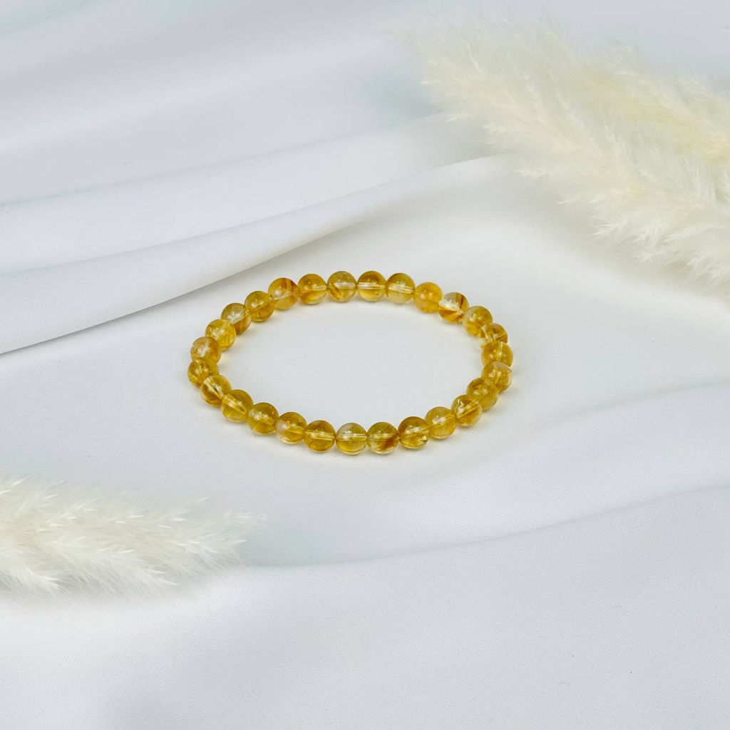 Браслет из Цитрина 17 см