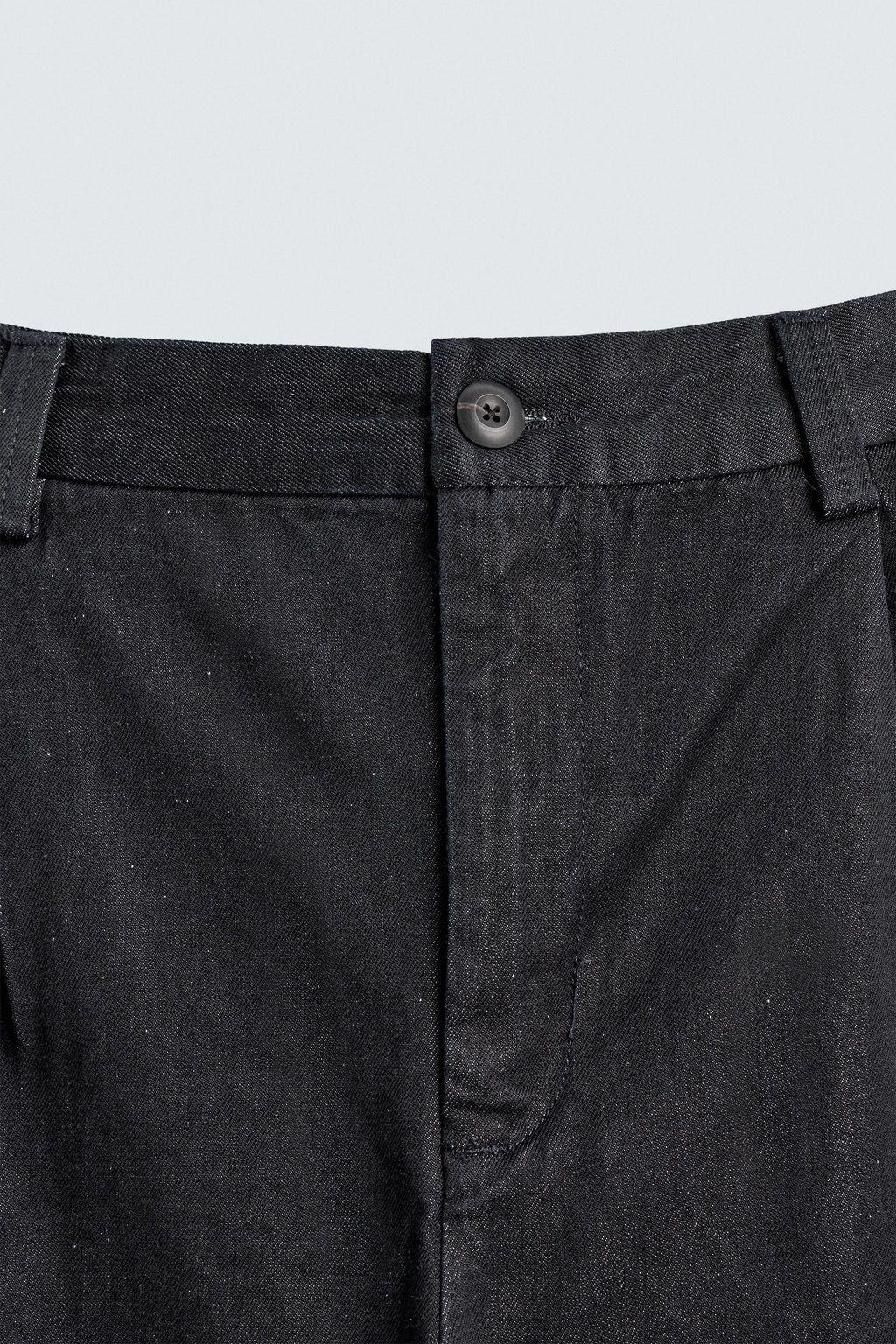 PANTAL?N CHINO DENIM PLIEGUES / ?ndigo - Zara фото 10