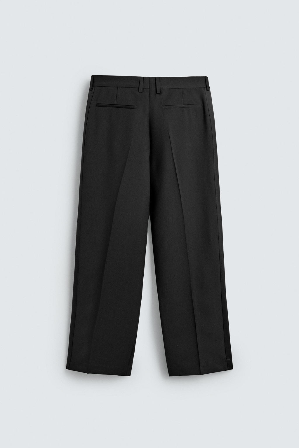 LIMITED EDITION WOOL TUXEDO TROUSERS - Zara фото 7