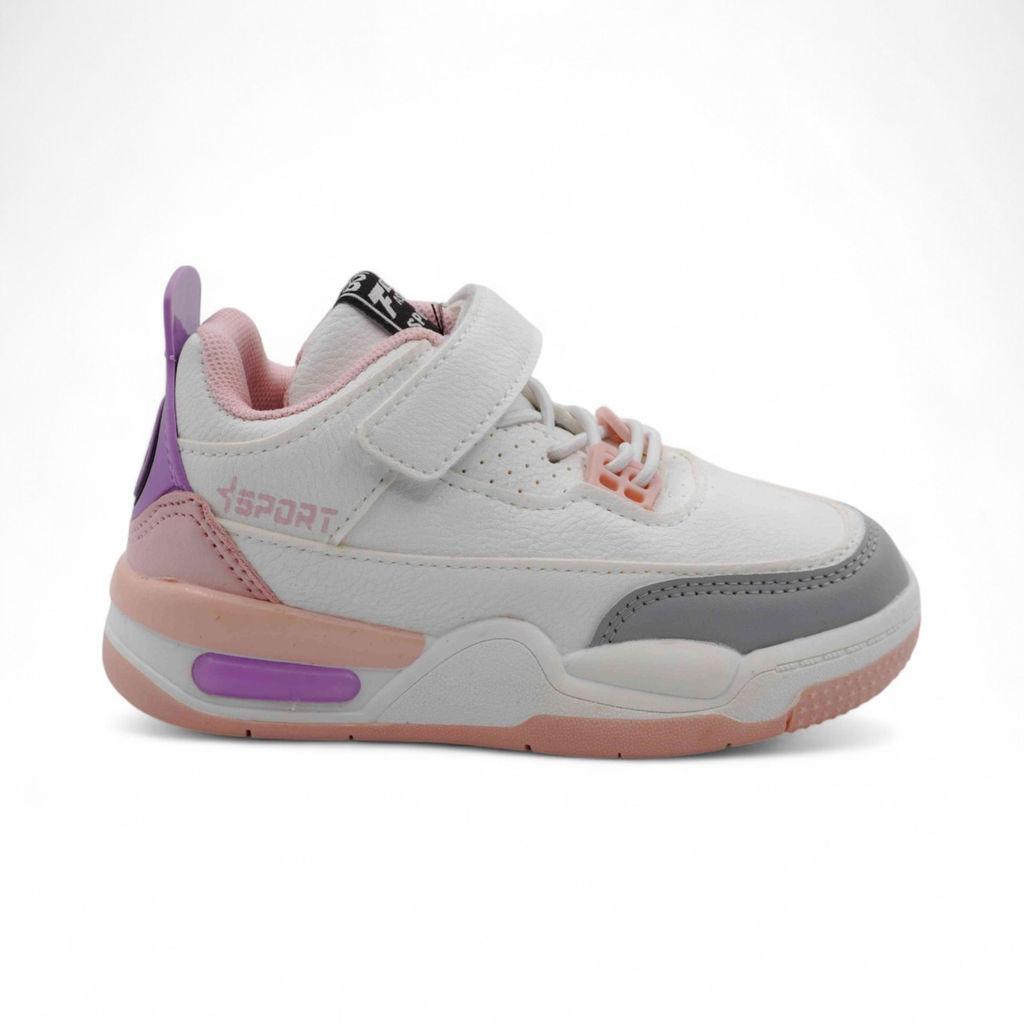 Кроссовки В7226-23 бело розовые - Sport фото 2