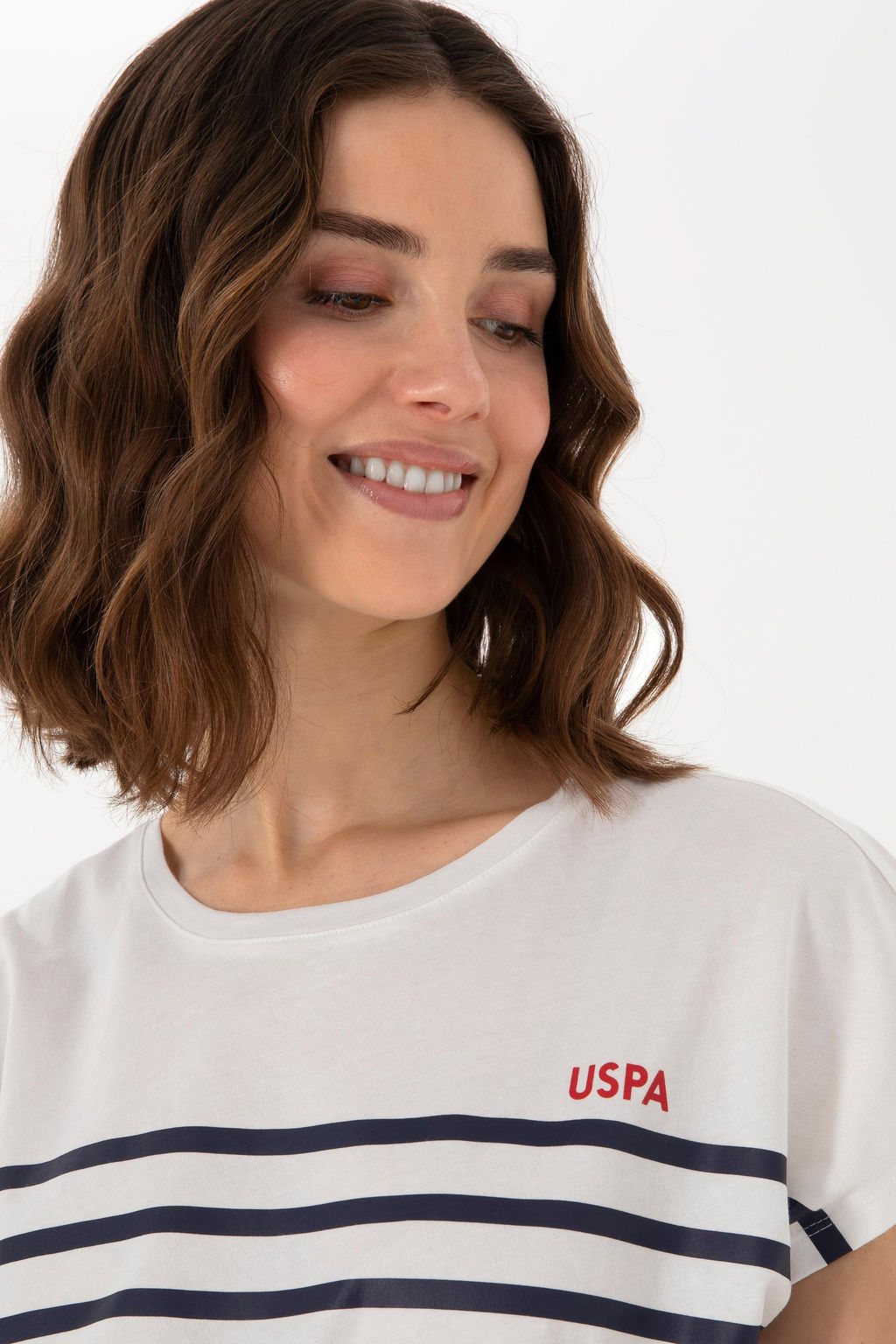 Kad_n Ekru Ti__rt Sepette S_rpriz _ndirim - U.s. polo assn фото 2