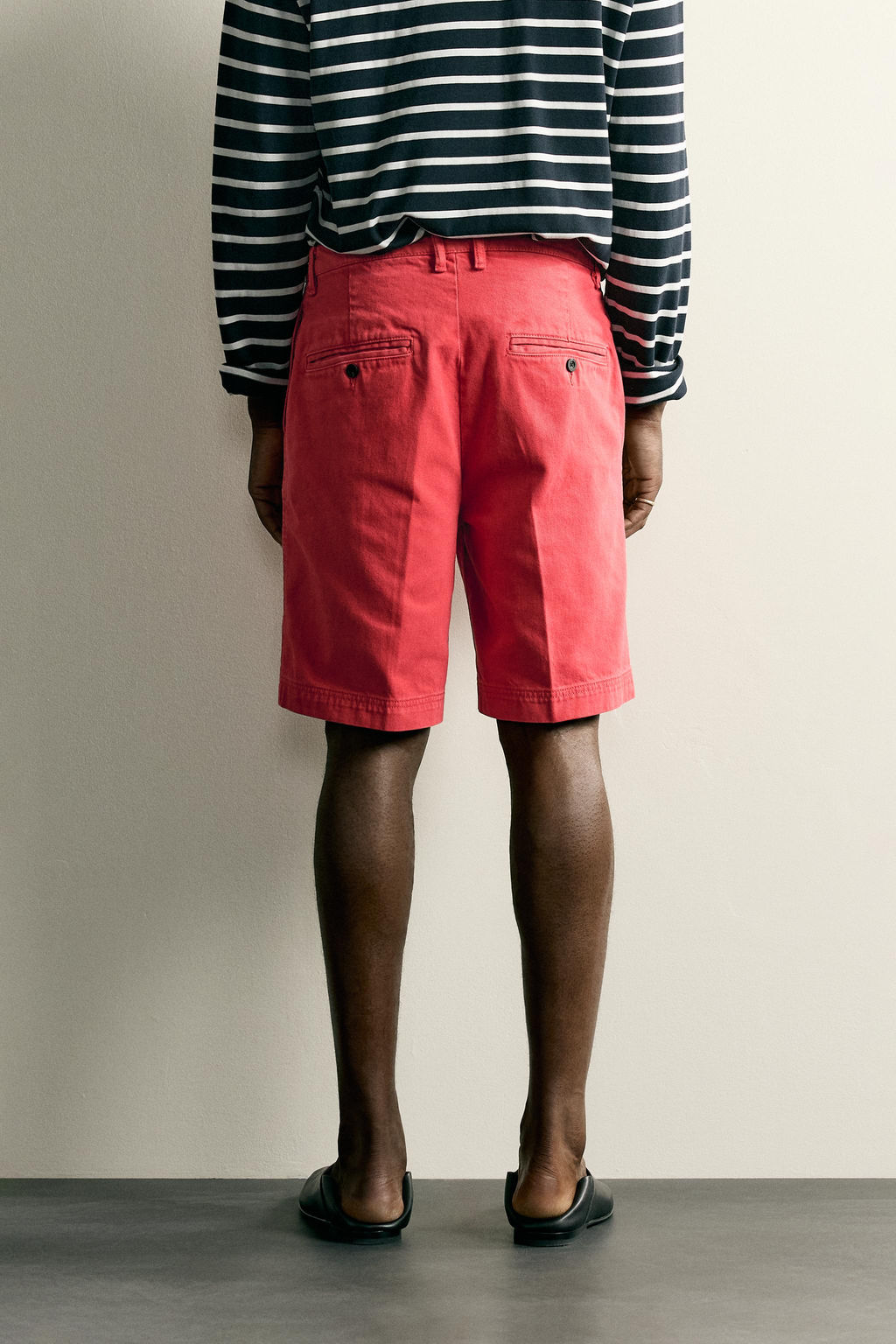 BERMUDA CHINO STRAIGHT FIT / Rojo - Zara фото 3