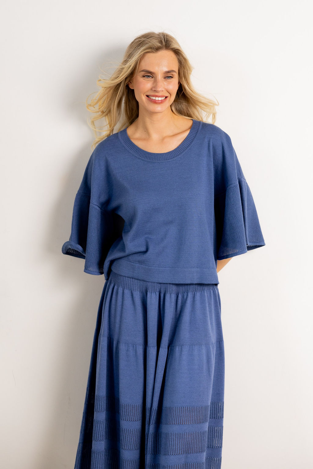 SS-2601 юбка женская джинс - Mozart фото 13